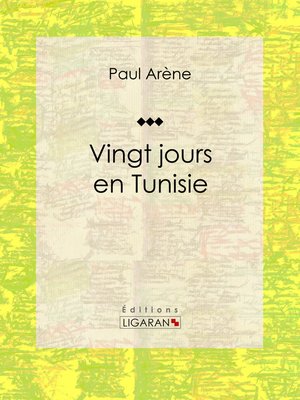 cover image of Vingt jours en Tunisie
